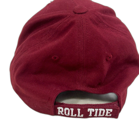 Captivating Cap Hat Unisex Adjustable Burgandy University of Alabama Roll Tide - Picture 4 of 10